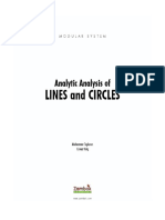 1 Analytic - Analysis - of - LINES - and - CIRCLES PDF