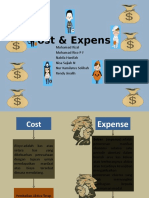 Cost & Expense: Muhamad Rizal Muhamad Rico P F Nabila Hanifah Nisa Sajiah N Nur Kamilatus Solihah Rendy Jinalih