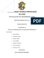 Punto de Ablandamiento de Materiales Asfálticos