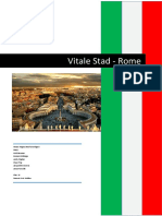 Verslag Vitale Stad Rome