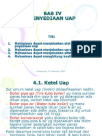 BAB IV Penyediaan Uap