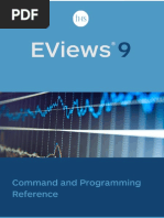 EViews 9 Command Ref