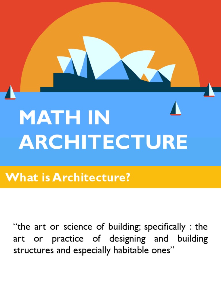 Math in Arki Report | PDF | Geometry | Building