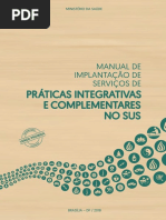 Manual de Implantação de Serviços de Práticas Integrativas e Complementares no SUS