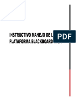 Instructivo Blackboard Version 9.1