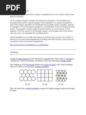 WHAT IS TESSELLATION