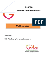 Algebra II Advanced Algebra Standards