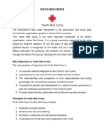 Main Objectives of Youth Red Cross