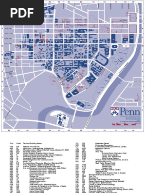 Upenn Campus Map Penn Museum Library Campus Map | Penn Libraries