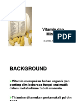 Vitamin Dan Mineral: DR - Dinda Aprilia, SPPD