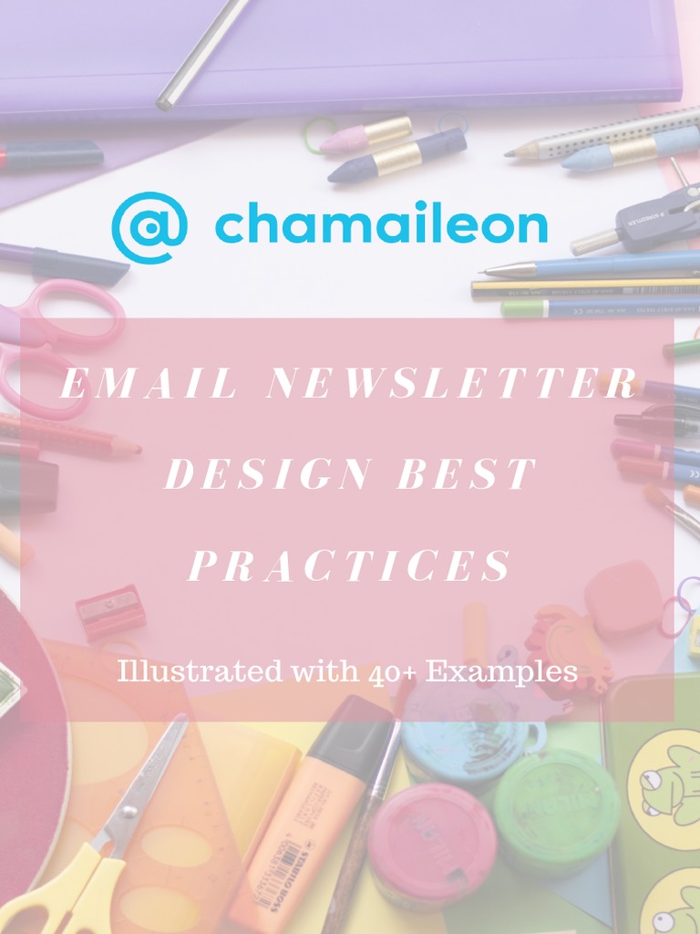 Email Newsletter Design Best Practices Illustrated With 40 Examples PDF ...