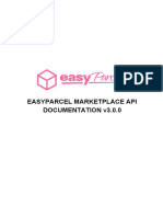 Easyparcel Marketplace Api Documentation V3.0.0