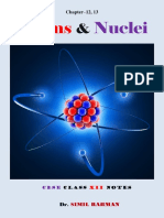 Atoms Nuclei Notes