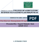 Dr.D.Y. Patil College of Agriculture Business Management, Akurdi, Pune-44