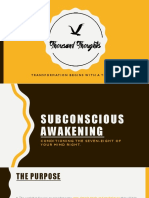 Subconscious Awakening by Thousand Thoughts 