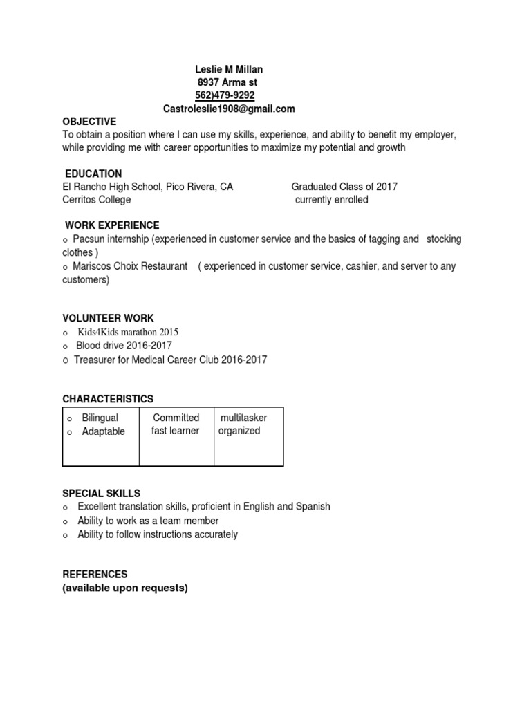 LM Resume | PDF | Cognitive Science | Applied Psychology
