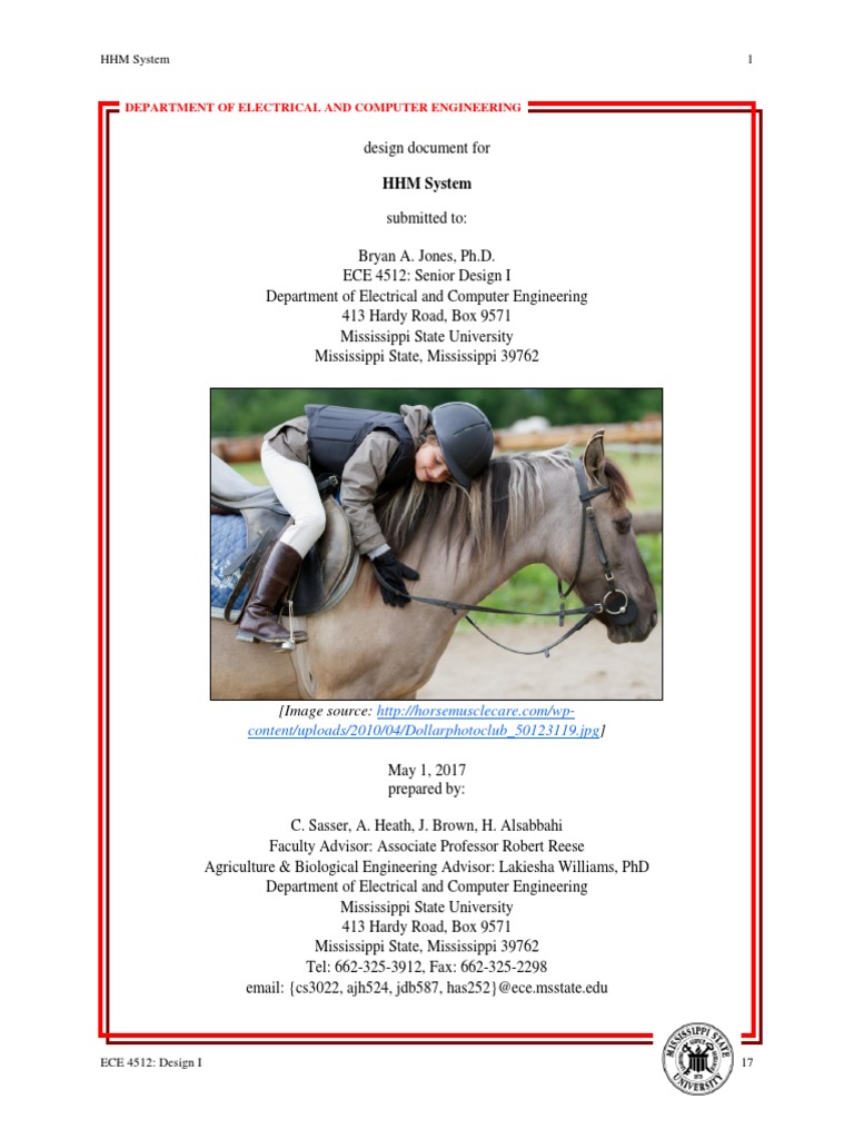 Horse Health Monitoring System Design | PDF | Sensor | Thermometer
