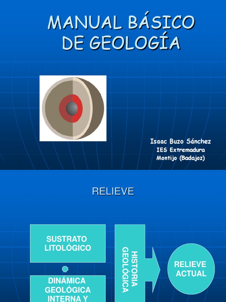 Manual Básico de Geología para Niños | PDF | Placas tectónicas | Roca ígnea