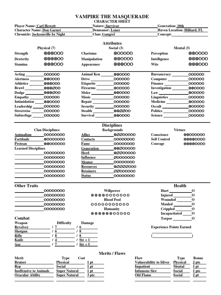 Carl's Character | PDF | Psychological Concepts