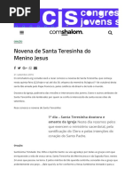 Novena de Santa Teresinha Do Menino Jesus