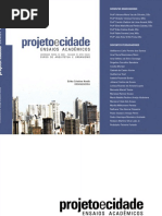 Projeto e Cidade Ensaios Acadêmicos