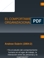 El Comportamiento Organizacional