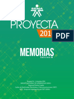 Proyecta2018 Memorias Edicion III Con Código ISSN
