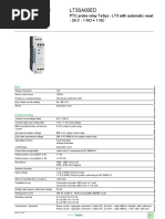 LT3SA Thermistor Protection Units Guide | PDF | Relay | Alternating Current