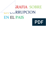 Infografia Sobre La Corrupcion en El Pais