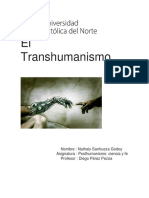 Transhumanismo - Nathaly Sanhueza