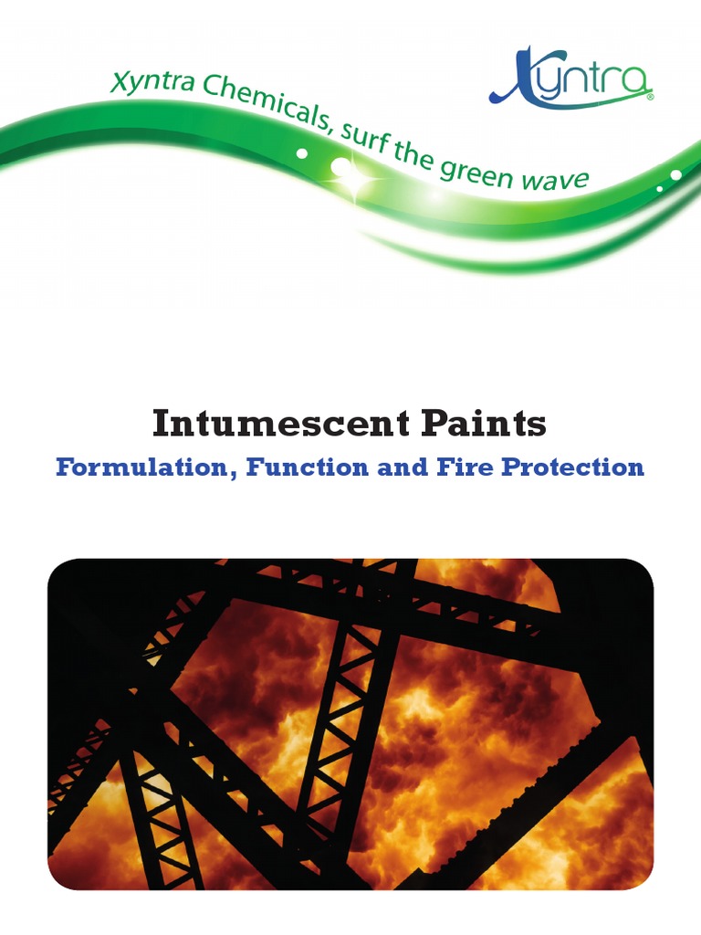 Intumescent Paint Brochure PDF Paint Building Engineering