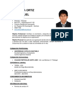 CV Jose Adriazola