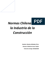 Normas Chilenas en La Industria de La Construcción