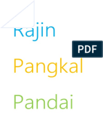 Rajin Pangkal Pandai