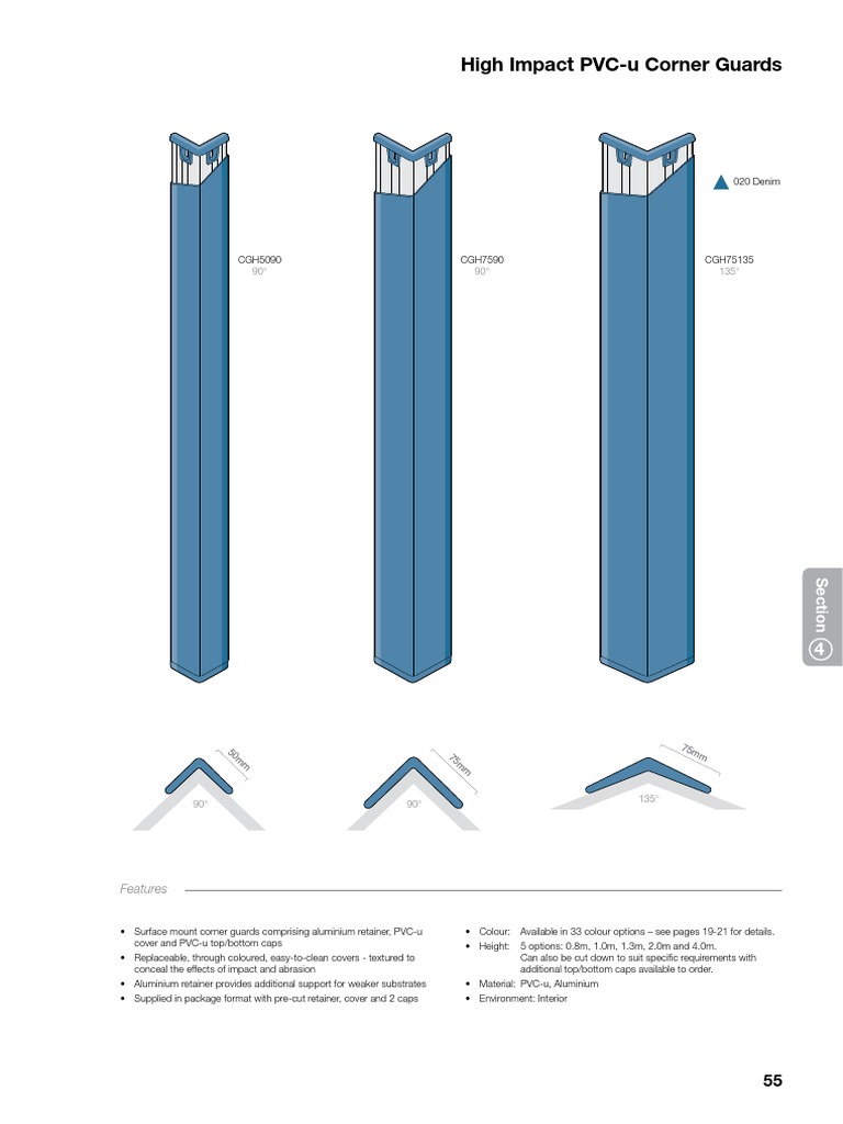 High Impact PVC-u Corner Guards Guide | PDF | Nature
