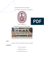 Estrucutura Del Puente de Armadura Howe