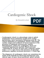 Cardiogenic Shock: by Fritzanella Lafond
