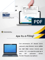 KUP-1 E-Filing Baru