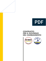 Contratto Governo LEGA-M5S