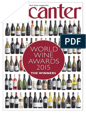 Drinks 2015 | Awards Decanter Wine From Alcoholic PDF Originating | World | Europe PDF Crops
