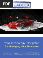 Caddex Broucher - cad cam IT training 