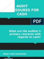 Audit Procedures For Cash