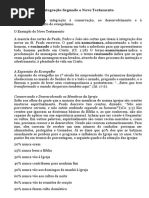Integração Segundo o Novo Testamento