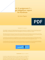 legal obligations report for aardman