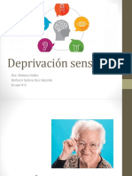 Deprivación Sensorial