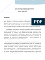 Ensayo Sobre Los Organismos Internacion