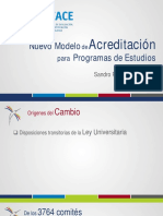 Sineace Ponencia Modelo de Acreditacion Nacional