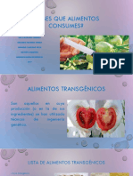 Alimentos Transgenicos