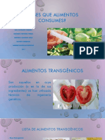 Exxposicion Alimentos Transgenicos