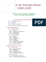 Bibliografía Moral 1990-2000